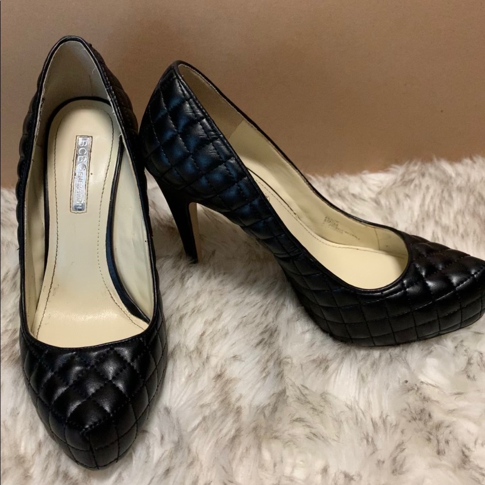 BCBGeneration Pixie Quilted Heels